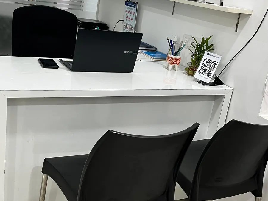 Reception area